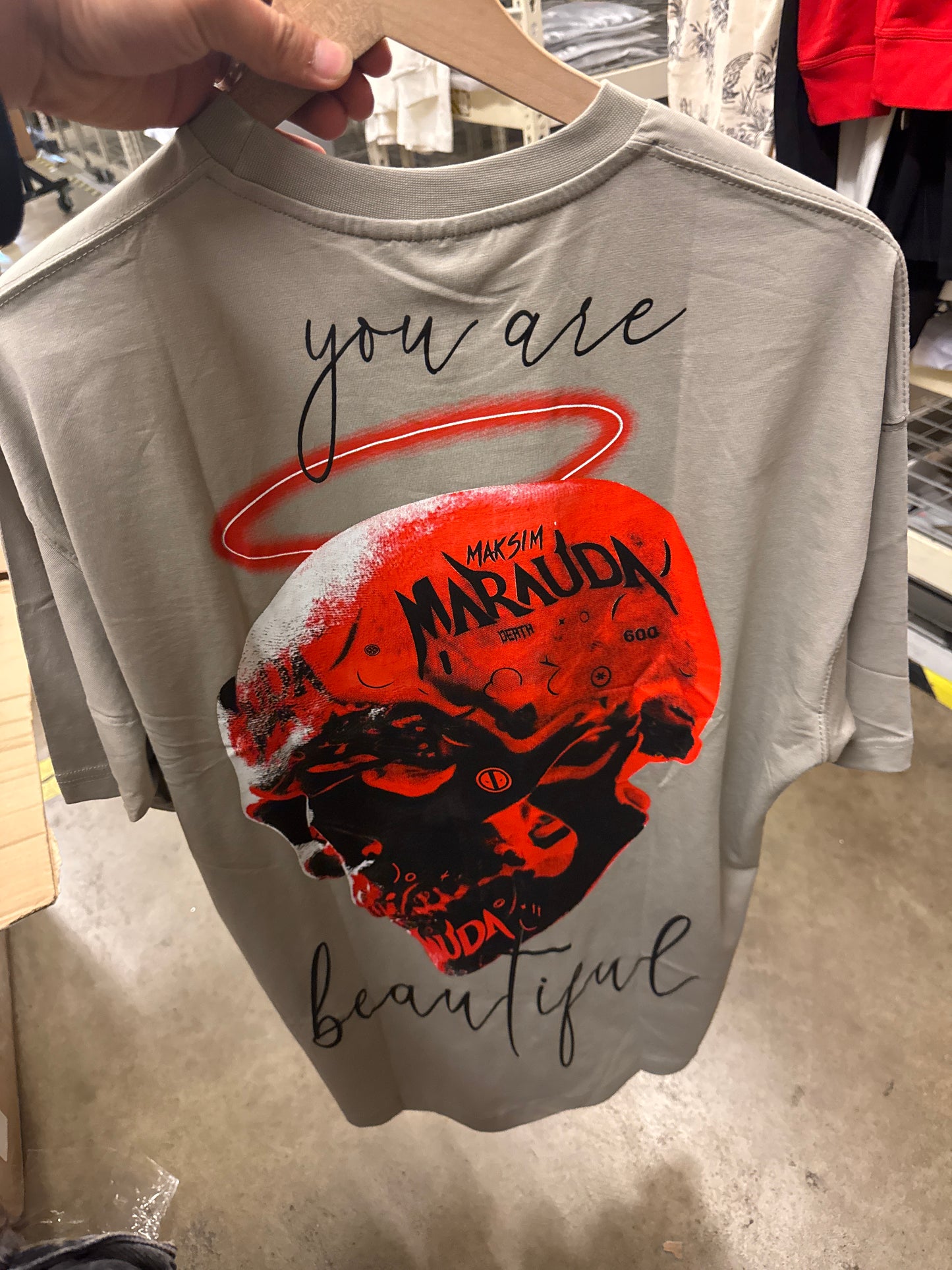 Maksim Skull shirt
