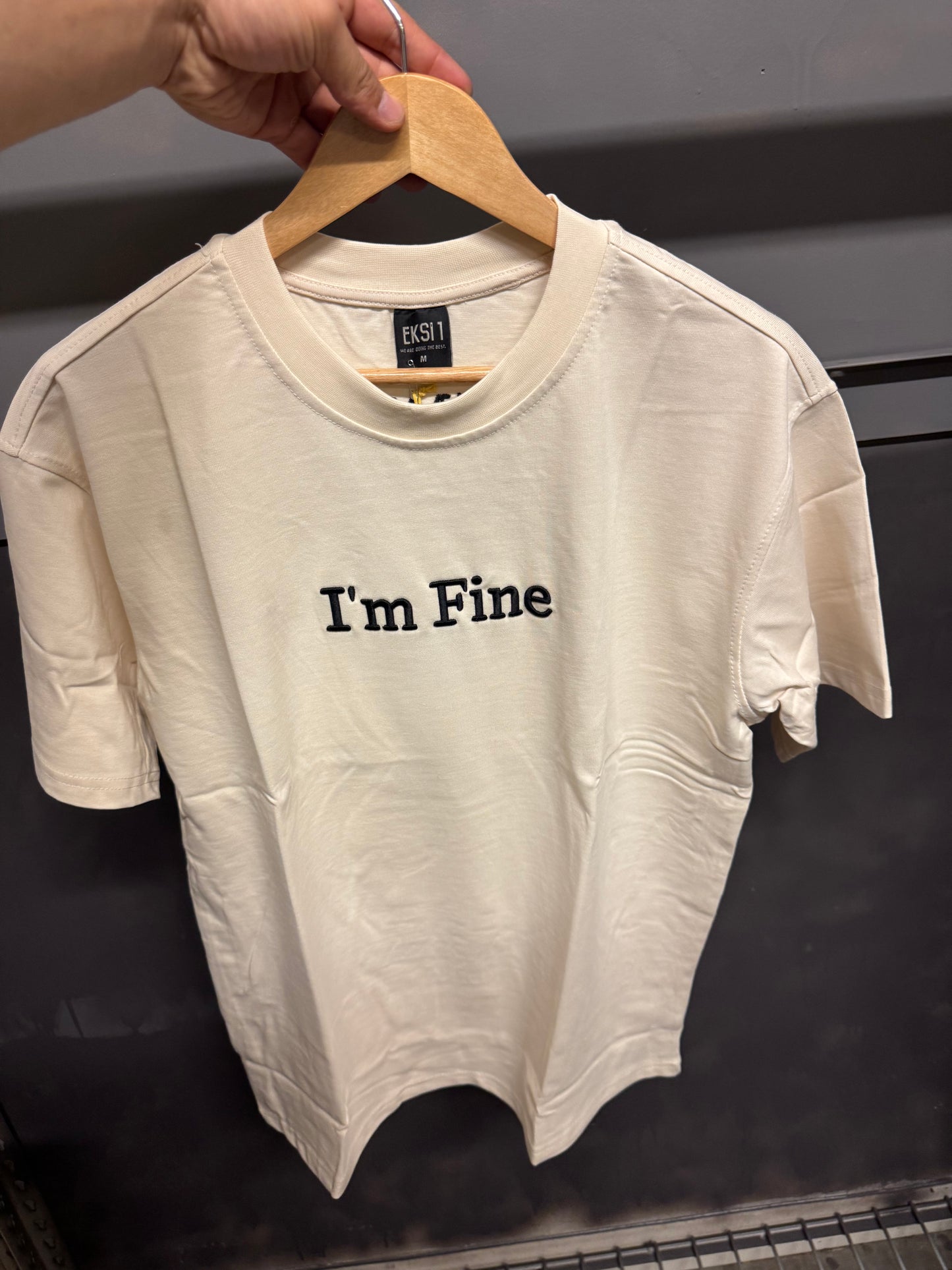 I’m Fine Bear T shirt
