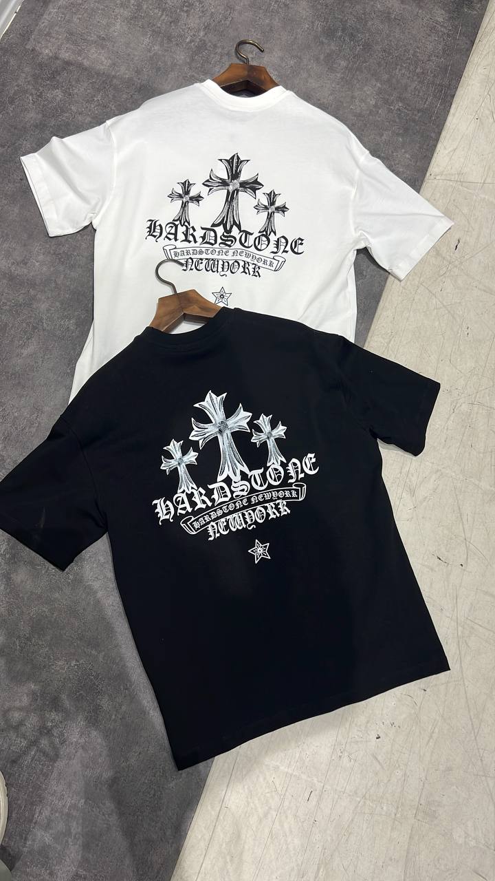 Hardstone chrome style T shirt