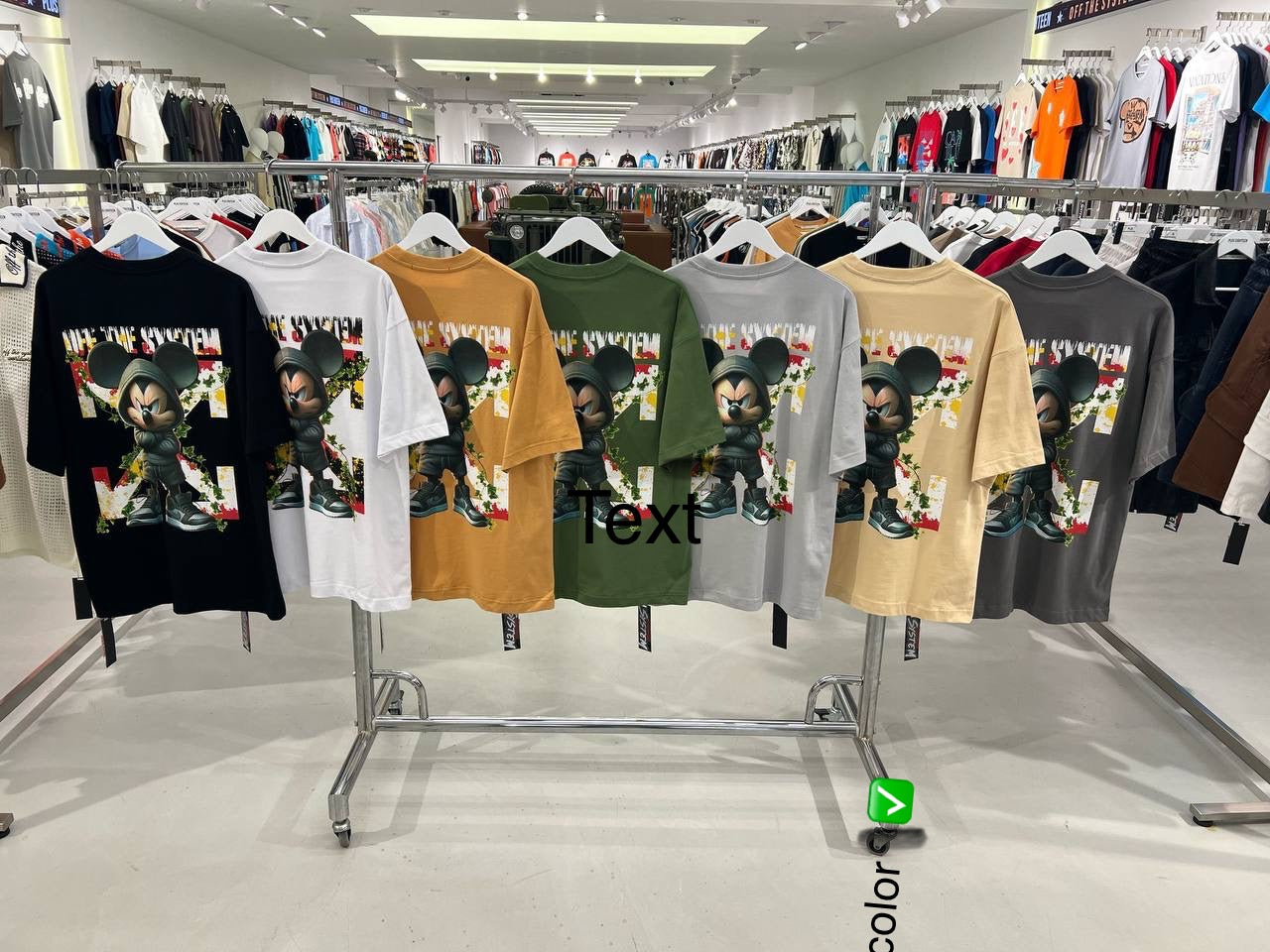 Off the system T shirt