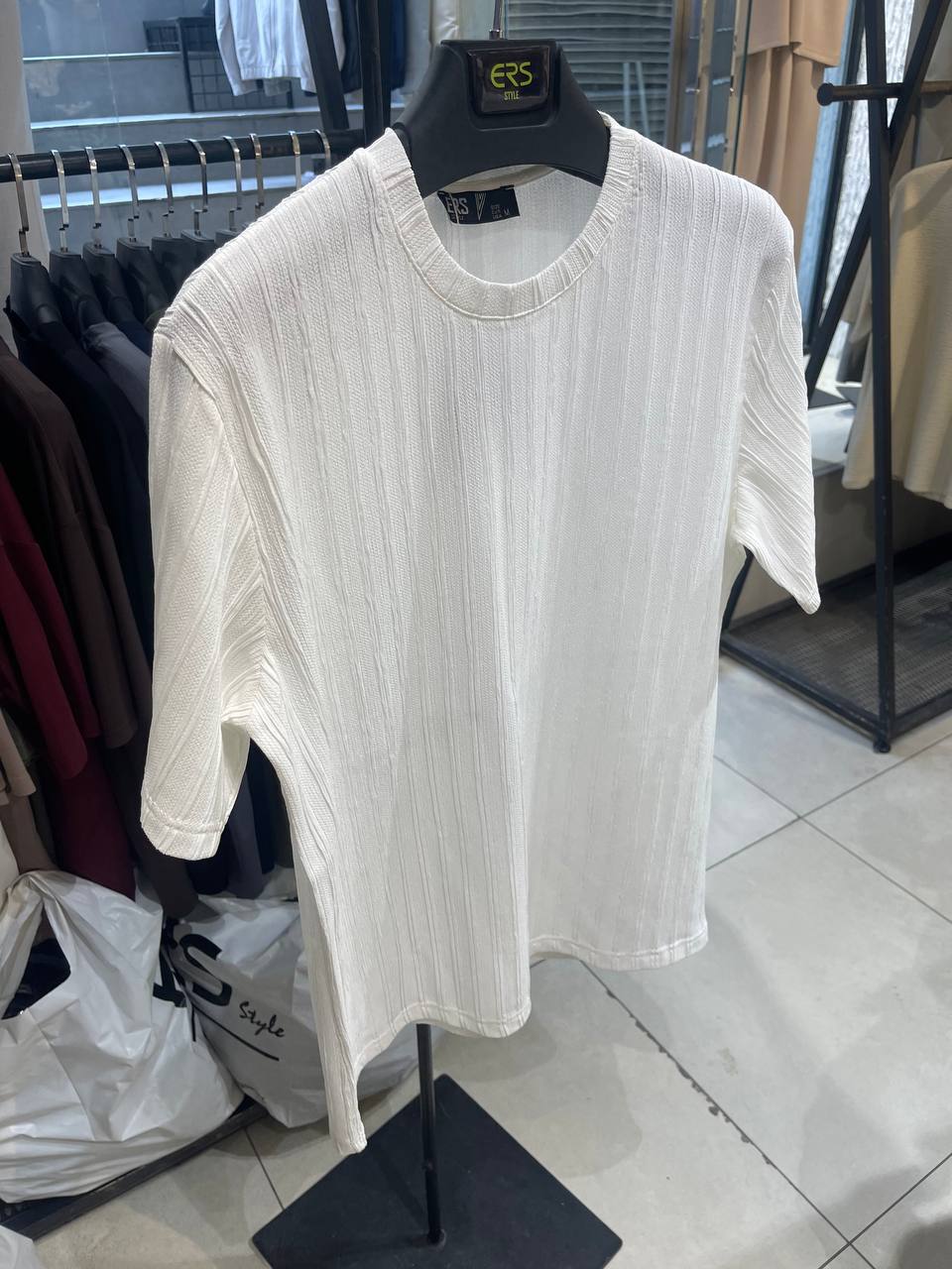 Simple solid color shirt