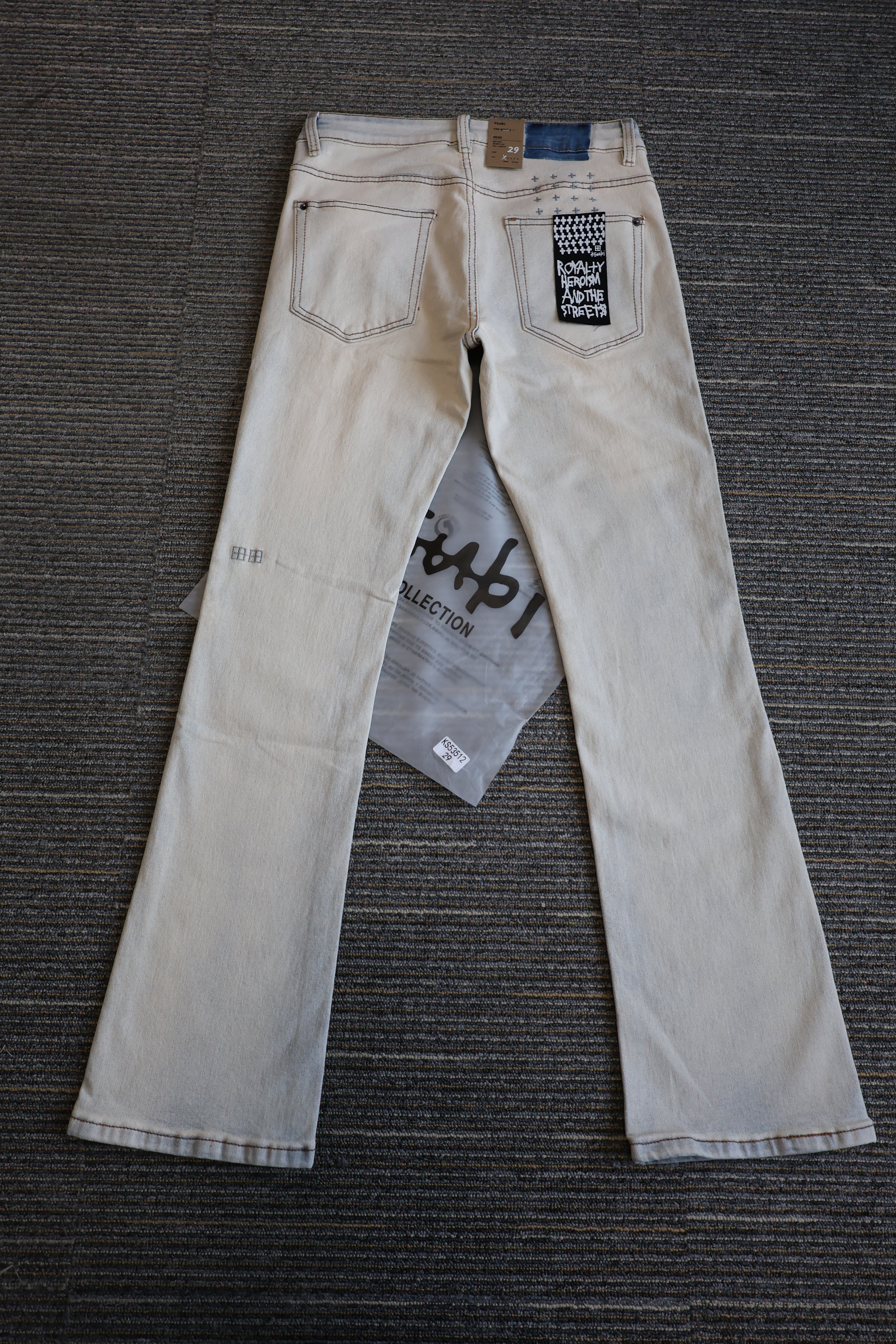 Ksubi Flare jeans light blue