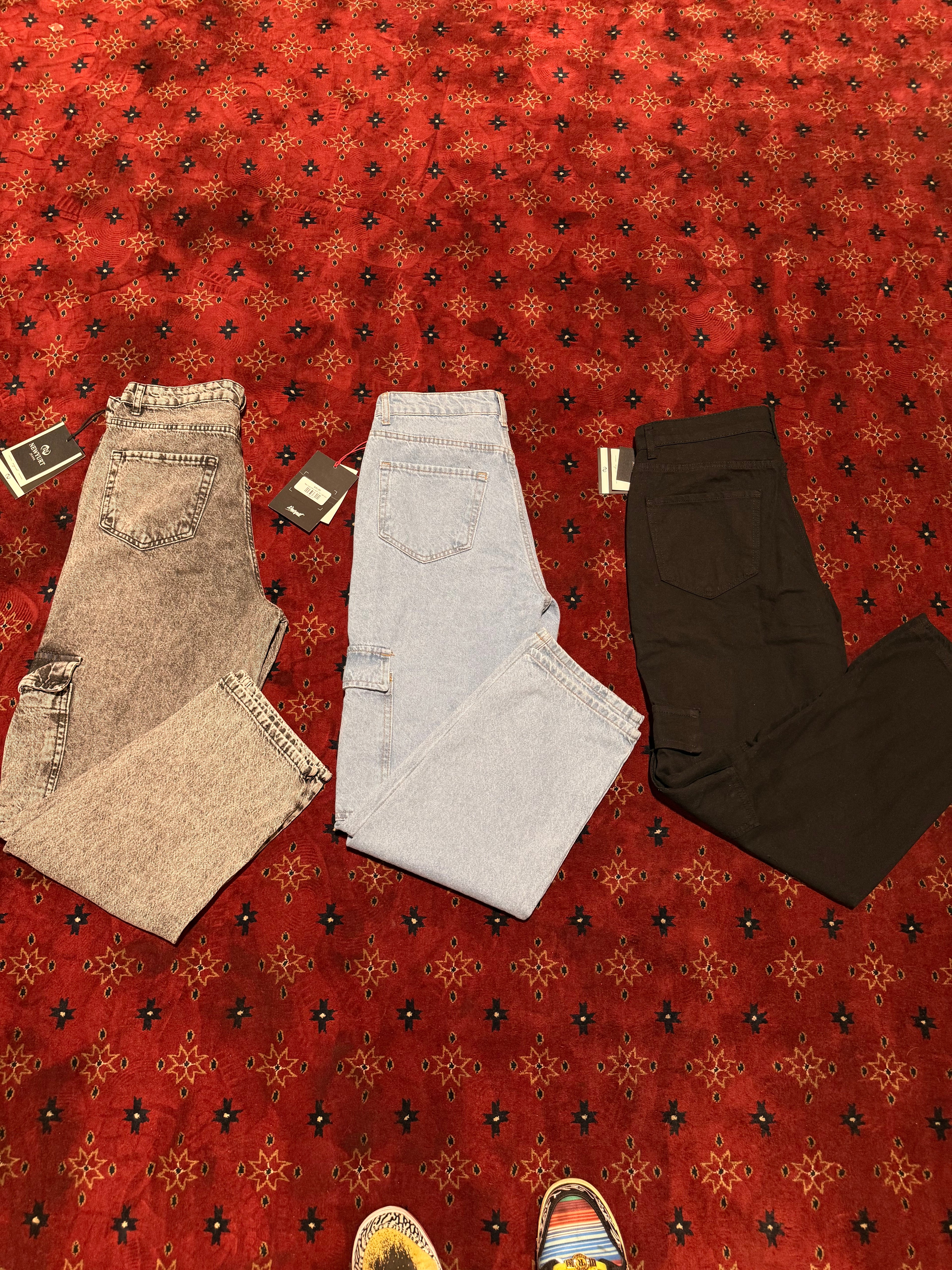 Cargo Denim Jeans