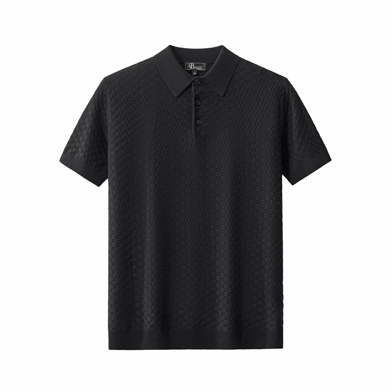PRIMEKNIT BUTTON POLO IVORY