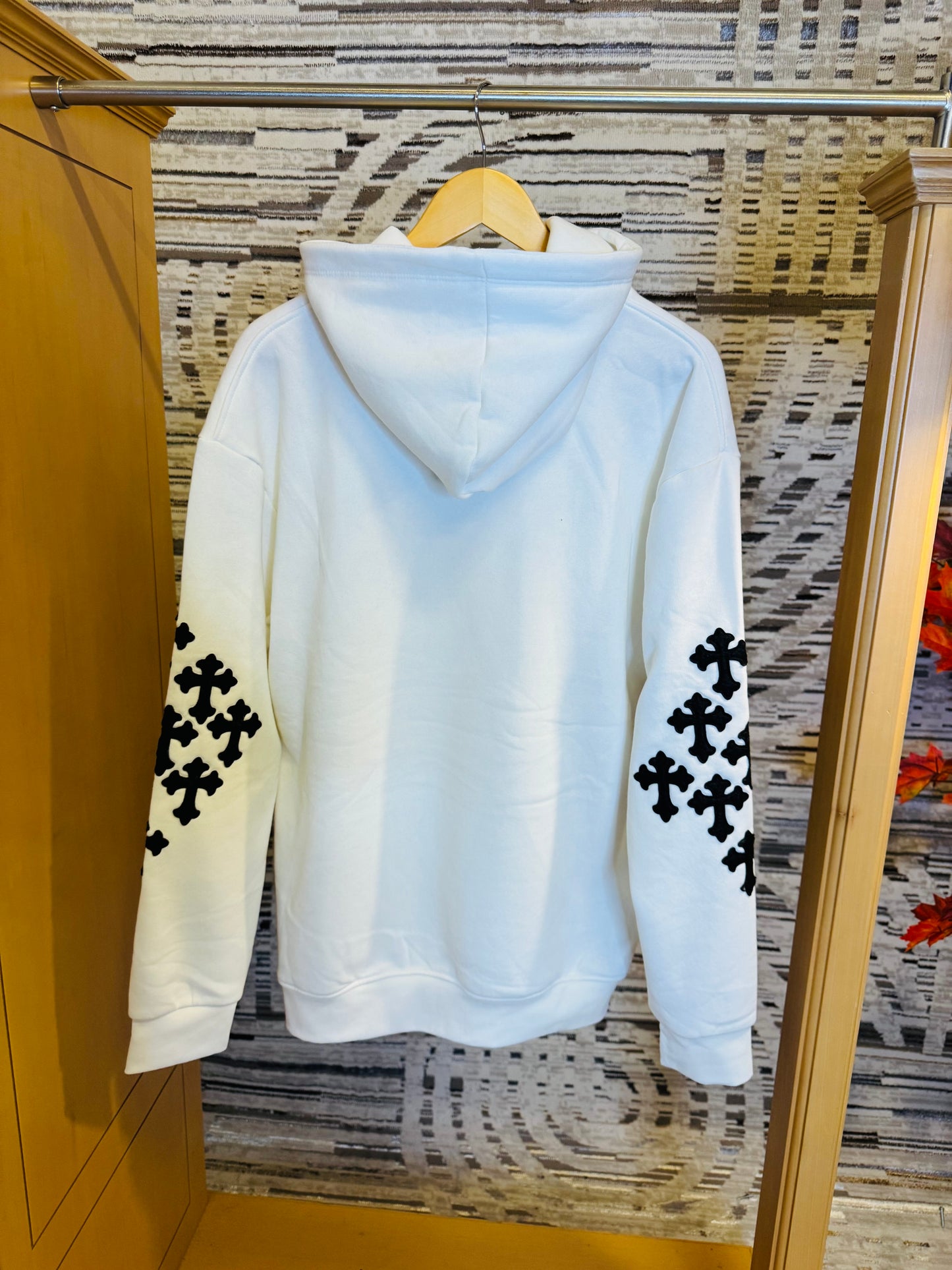 Cross sign hoodie
