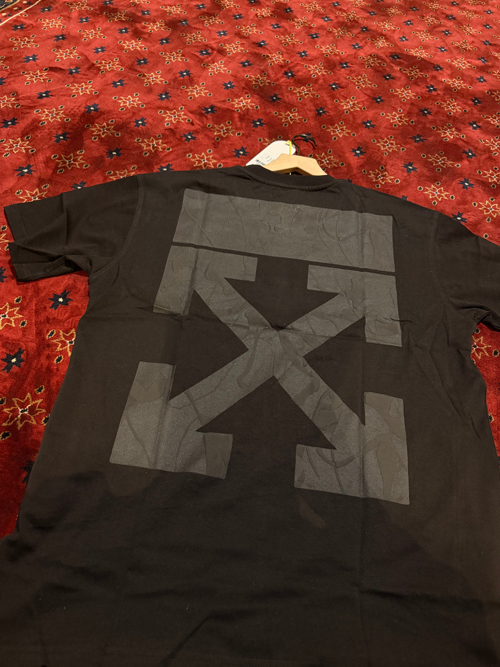 Premium Black shirt cross print