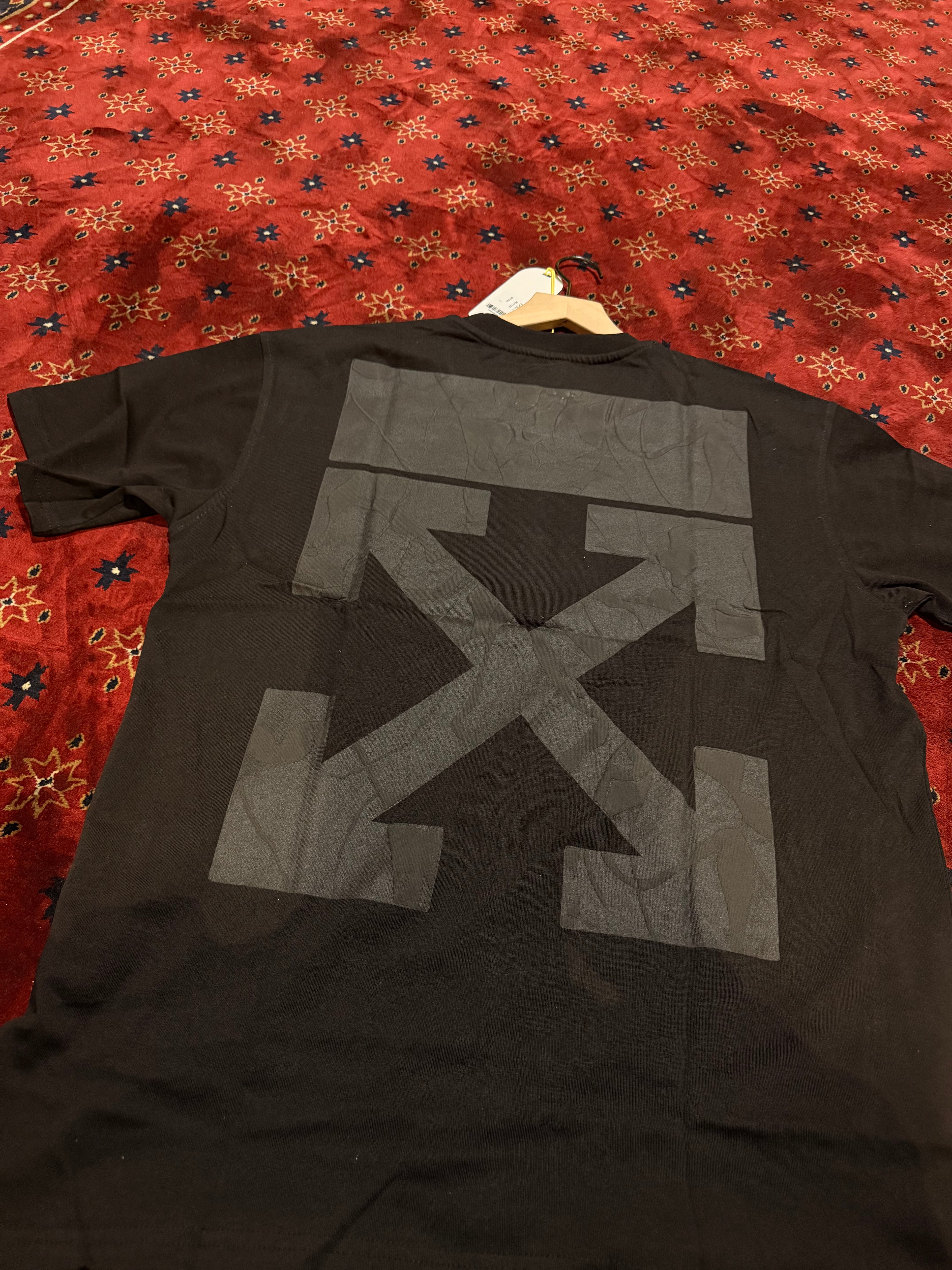 Premium Black shirt cross print