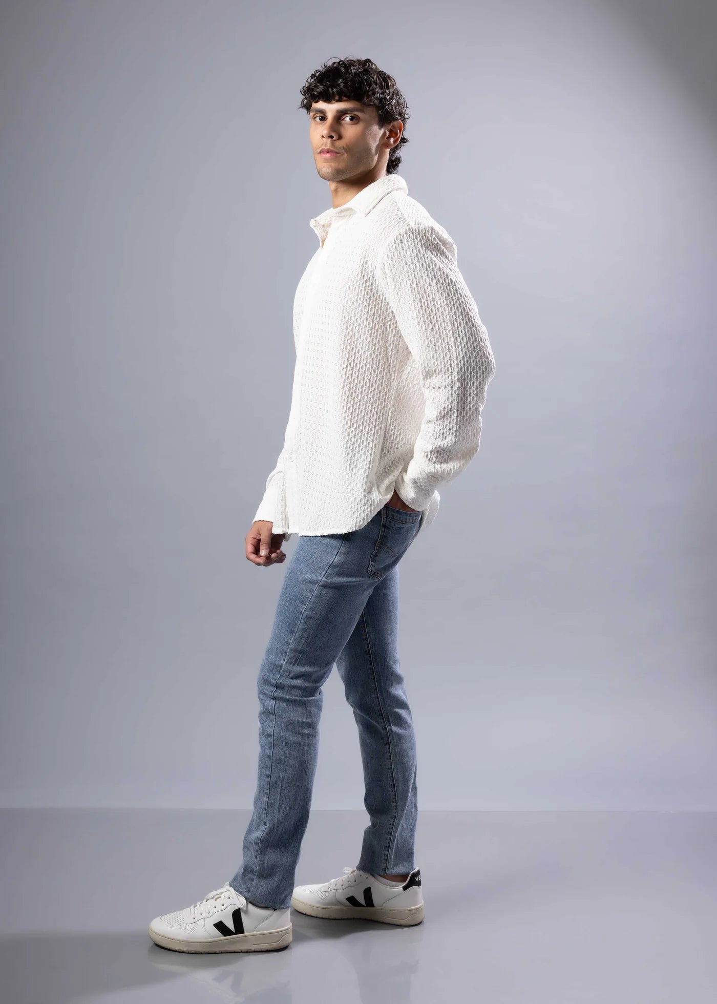 Men button up shirt