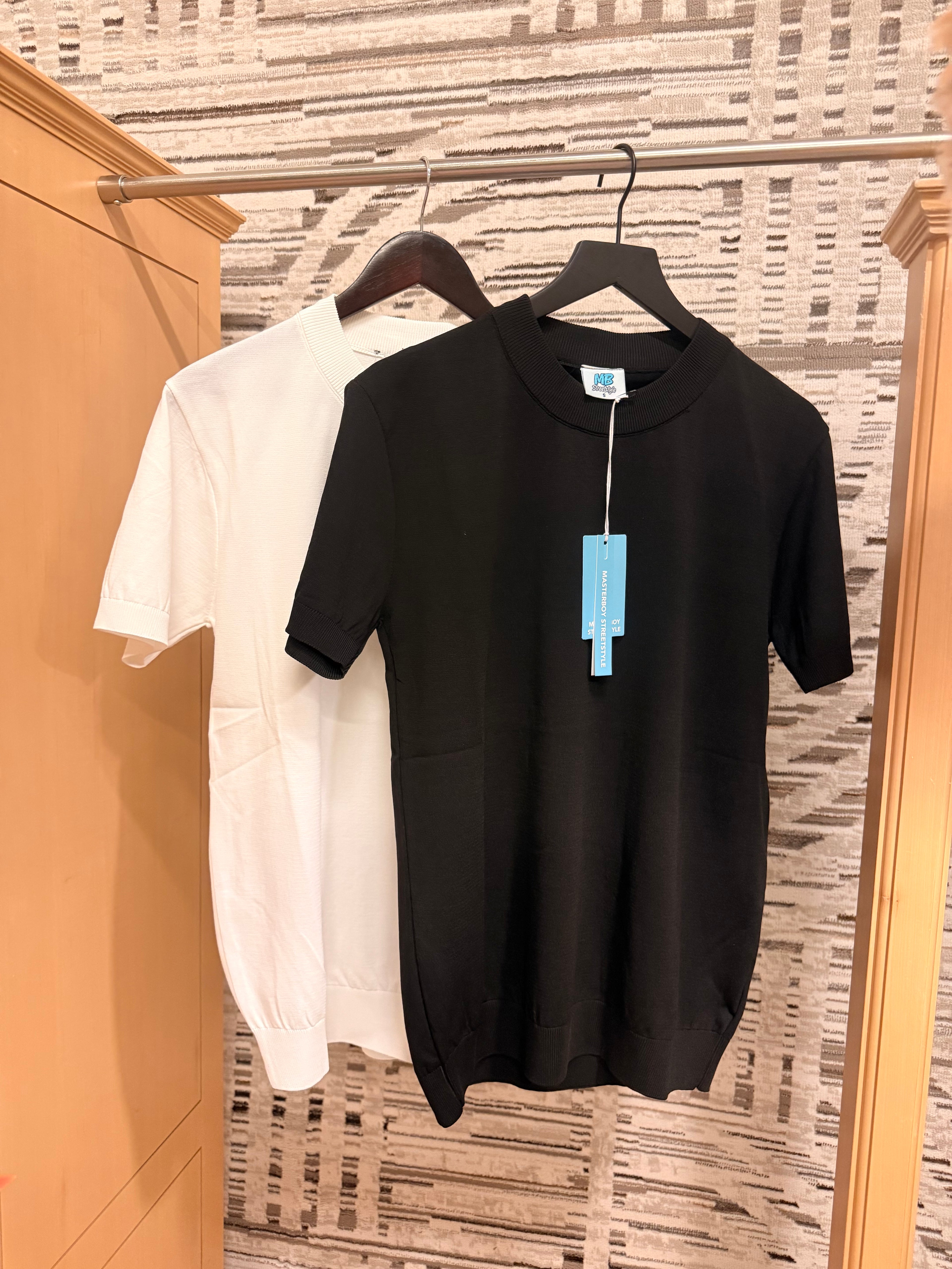 Masterboy Solid slim fit Tee