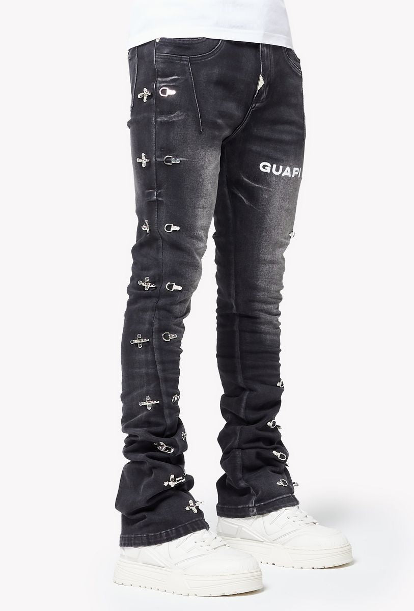 Obsidian Black Lockdown Denim