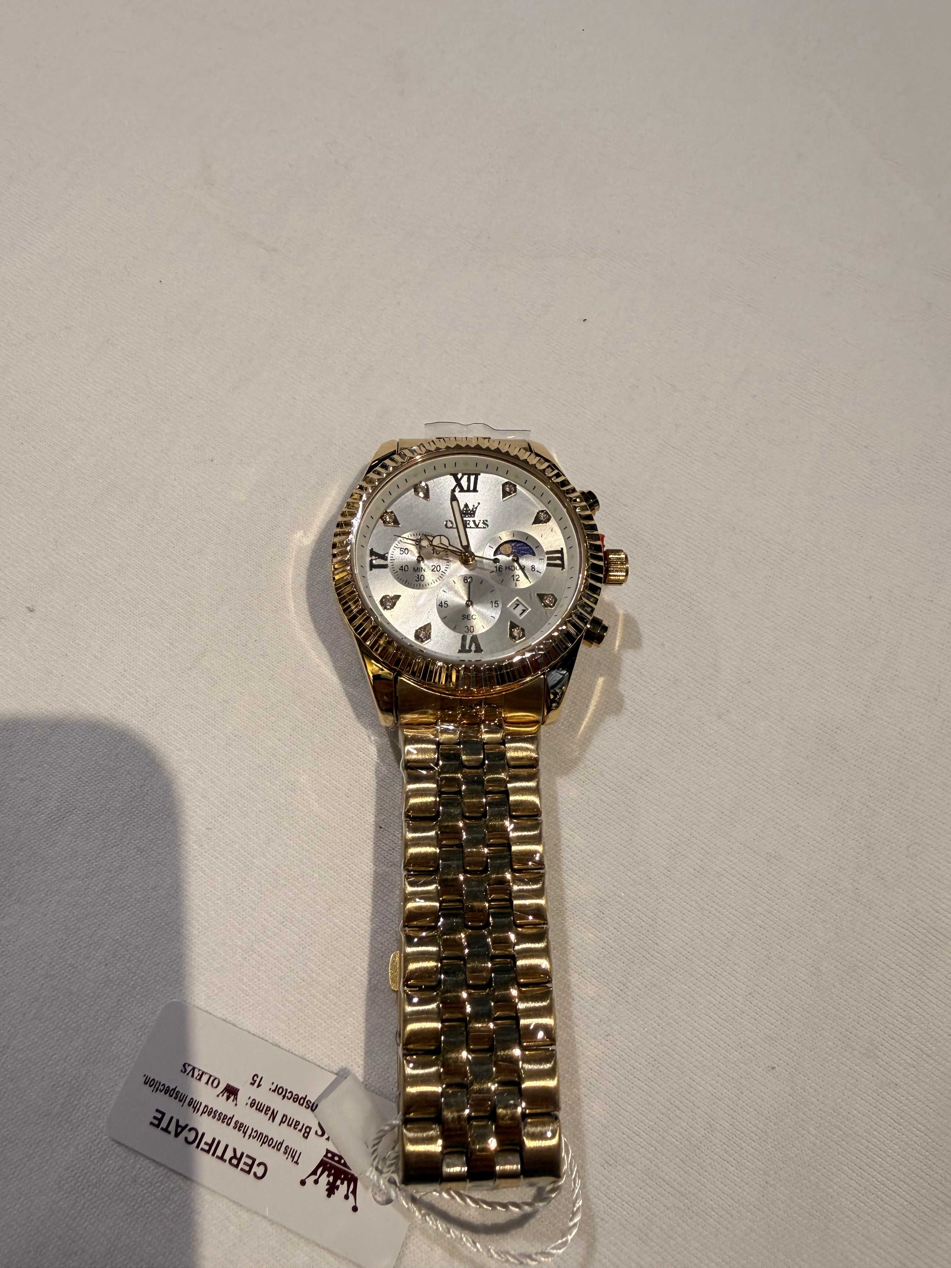 Olevs quartz watche