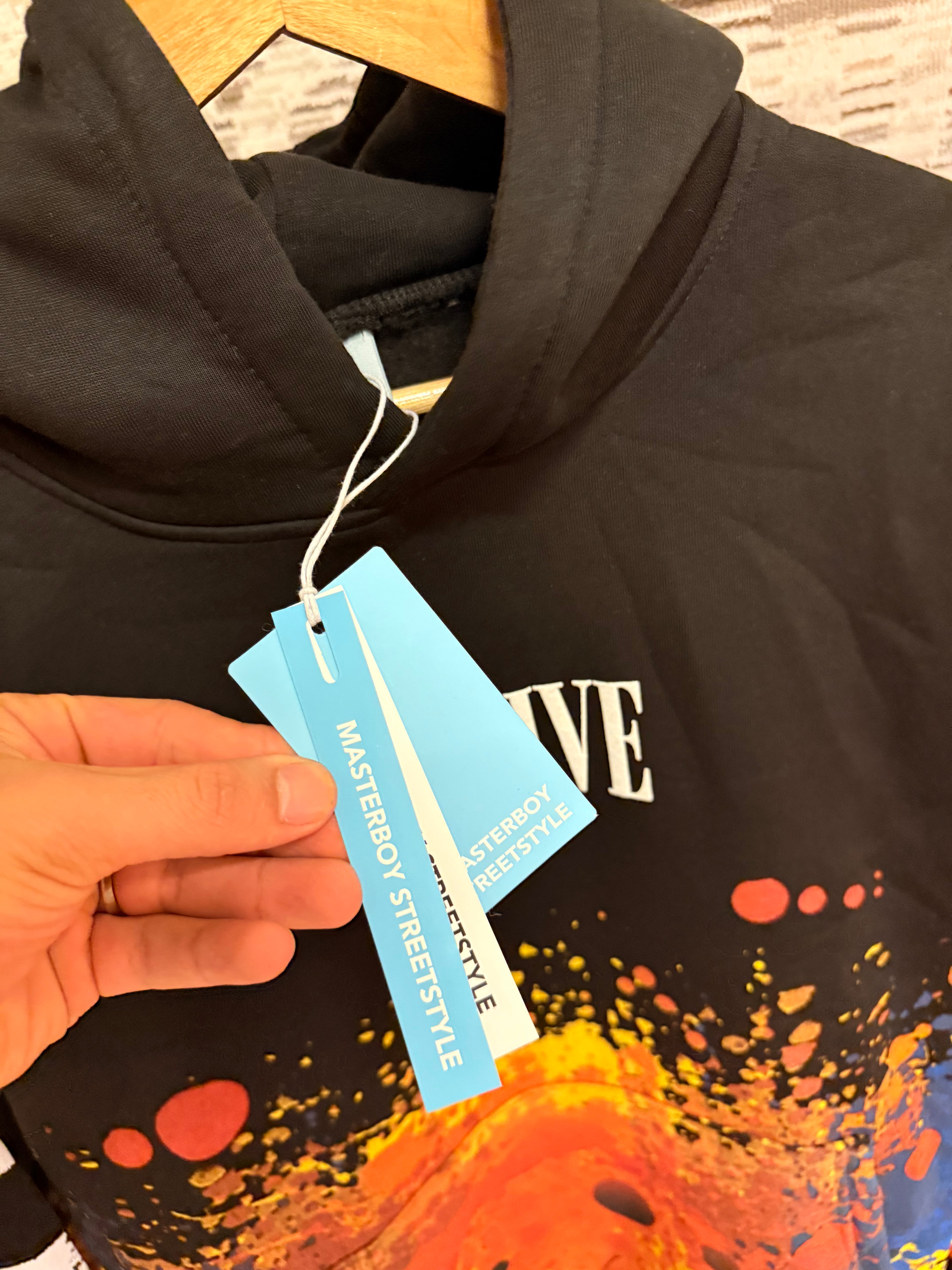 Masterboy X positive Cotton Hoodie