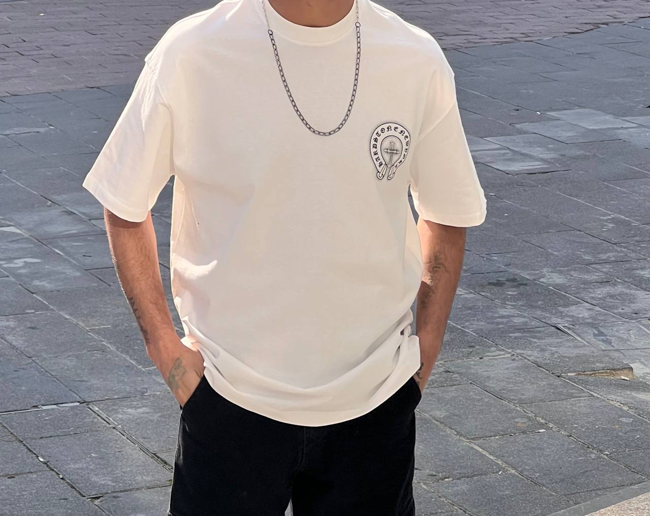 Hardstore cross T shirt