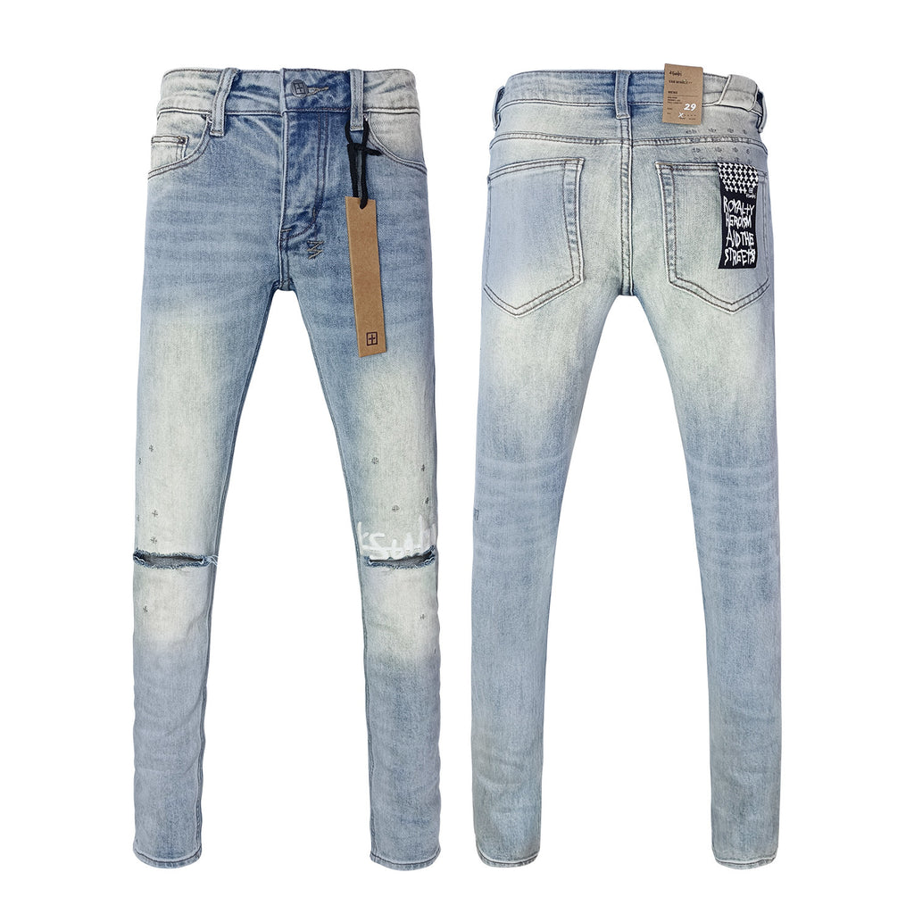 Ksubi Slim fit jeans light blue