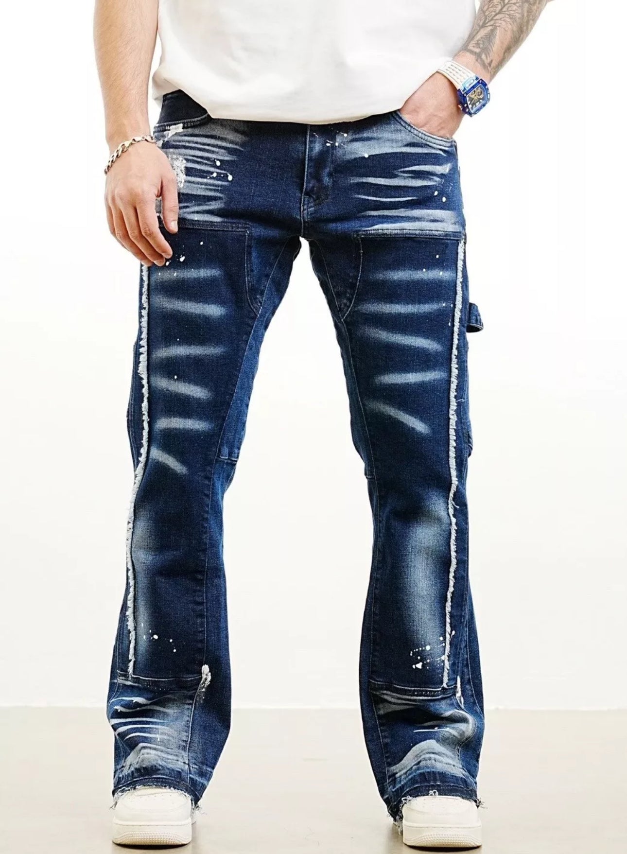 Flared Men jeans