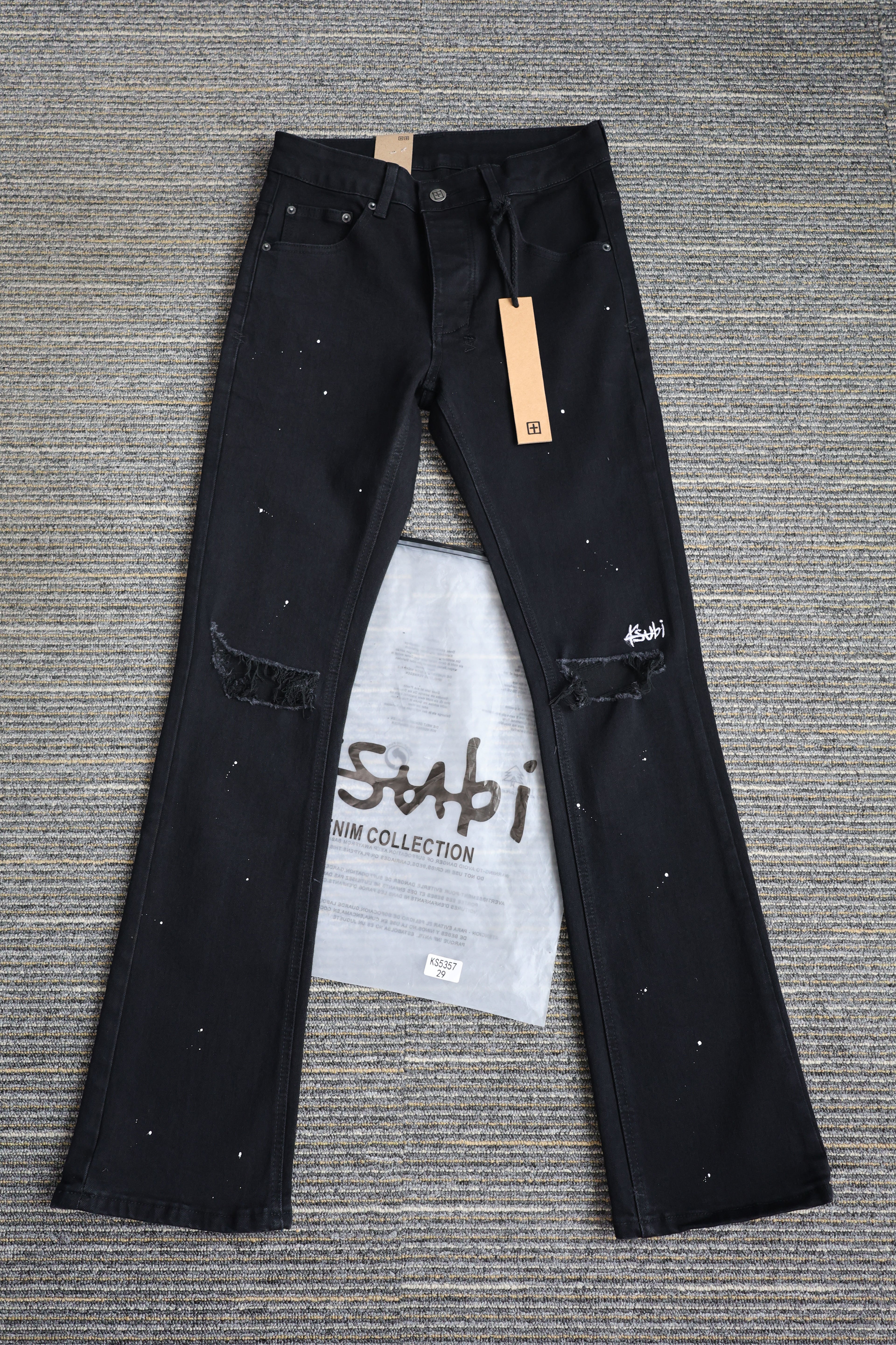 Black Ksubi Flare jeans