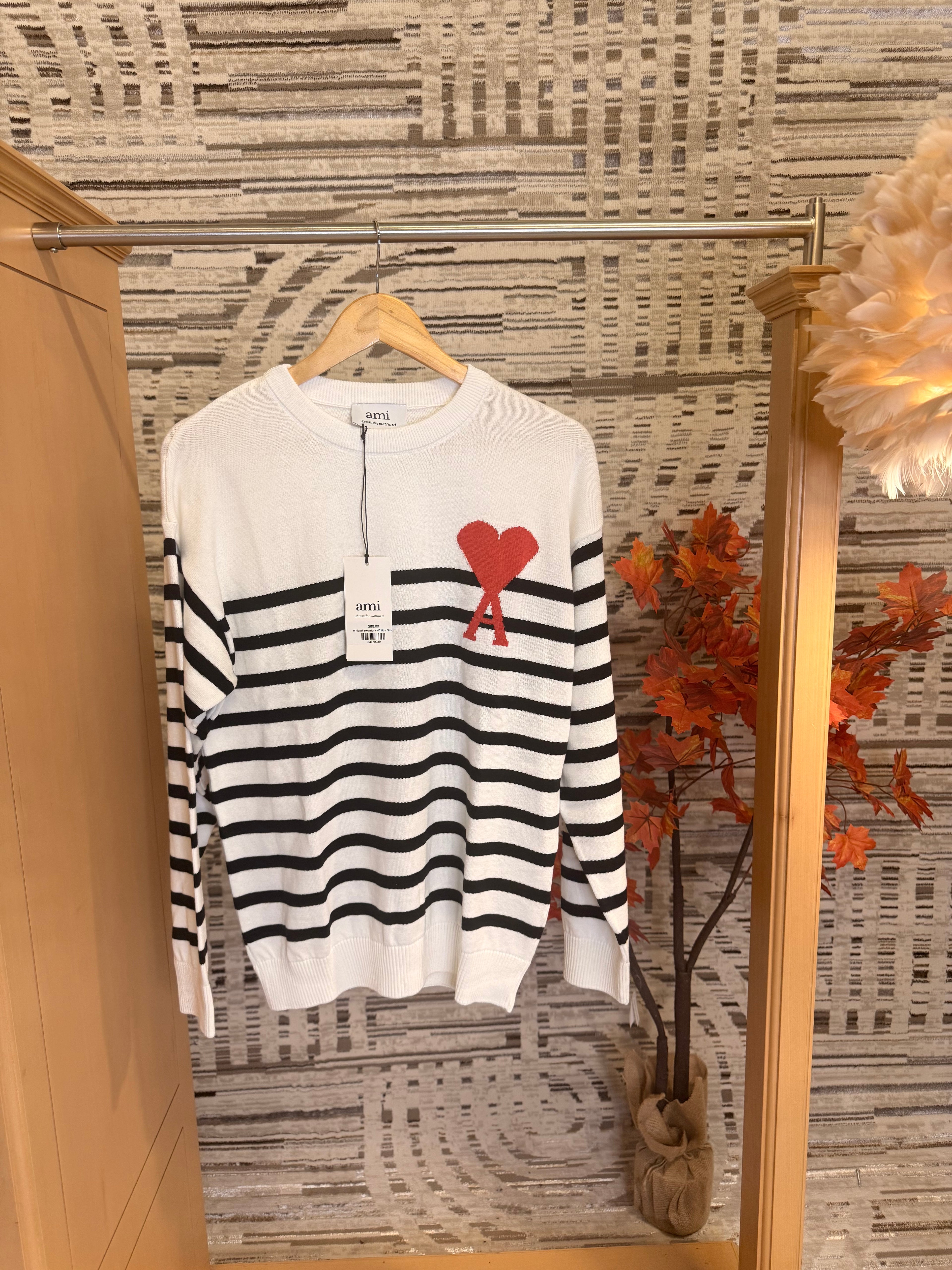 A Heart sweater