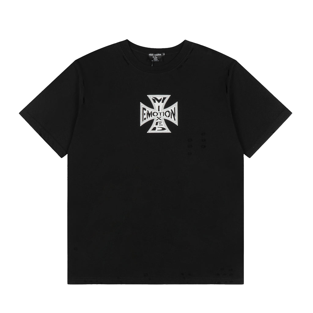 Mixed Emotions Black Tee