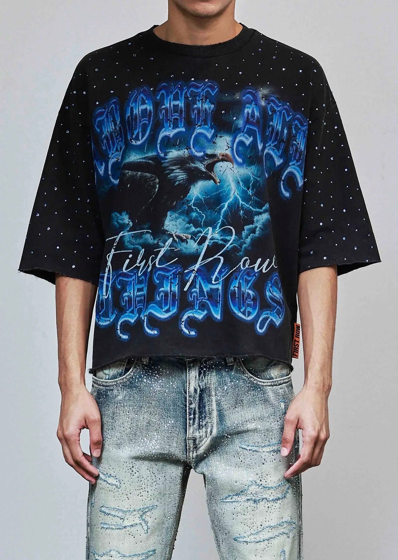 Ride the storm  cropped Tee