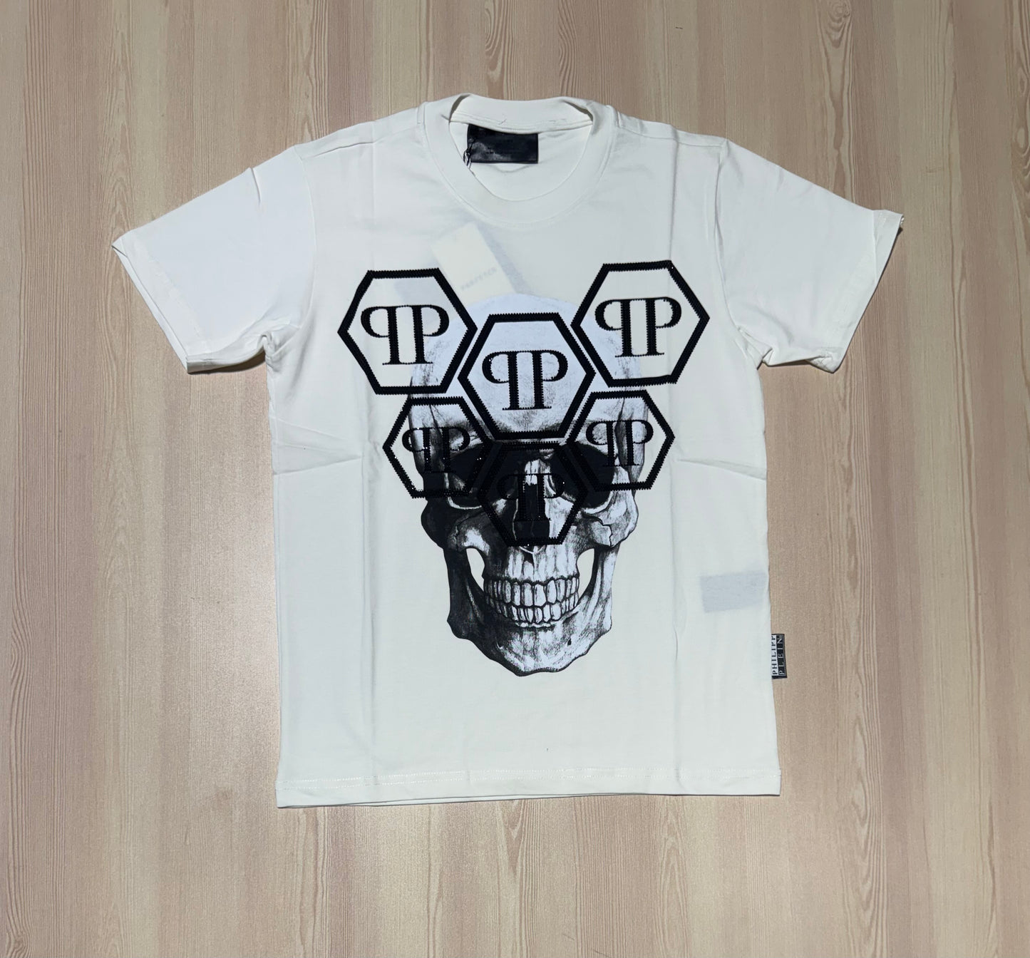 qp Pheilip plein skeleton T shirt