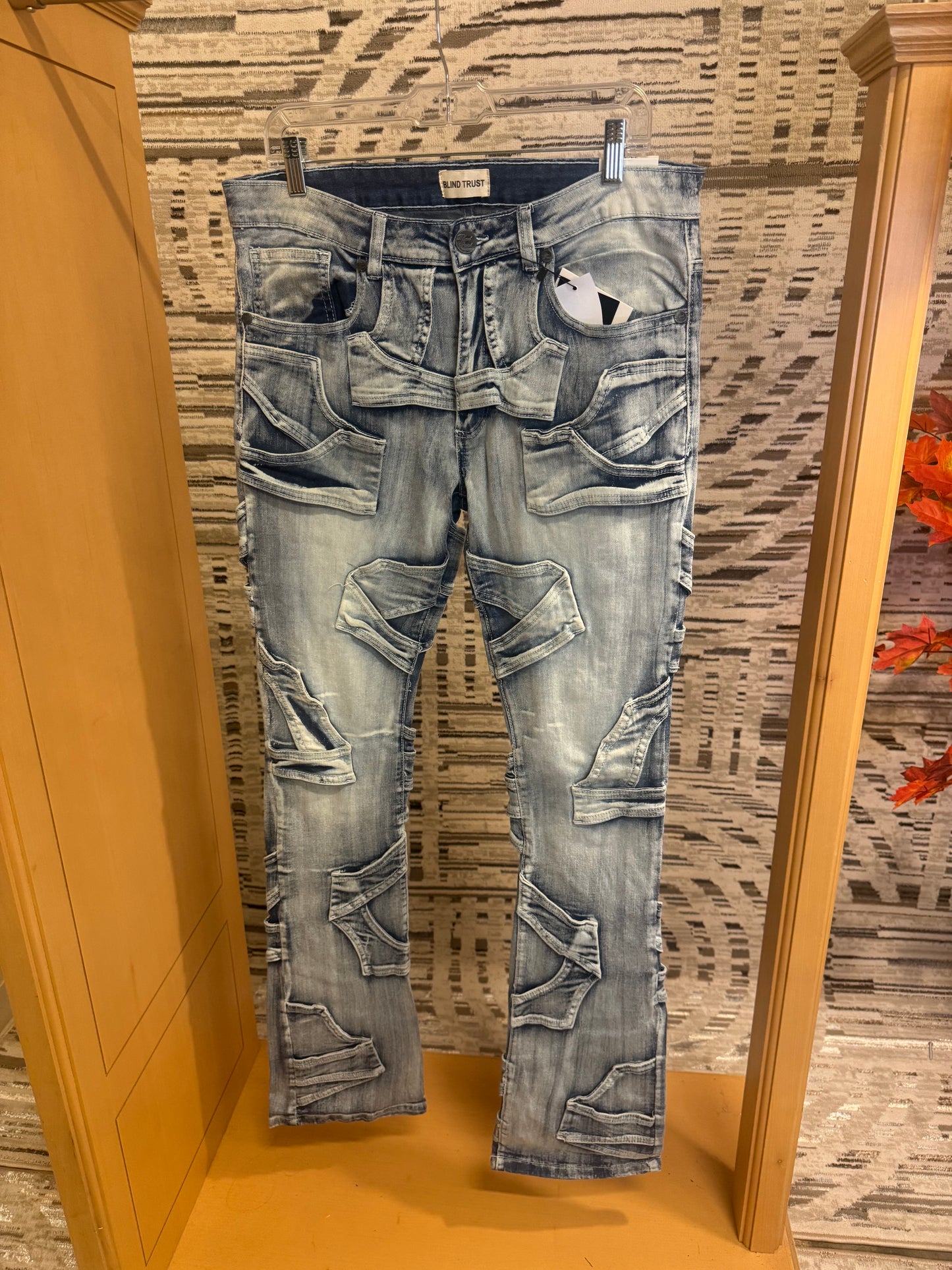 Blue Polar Patch Flares pants