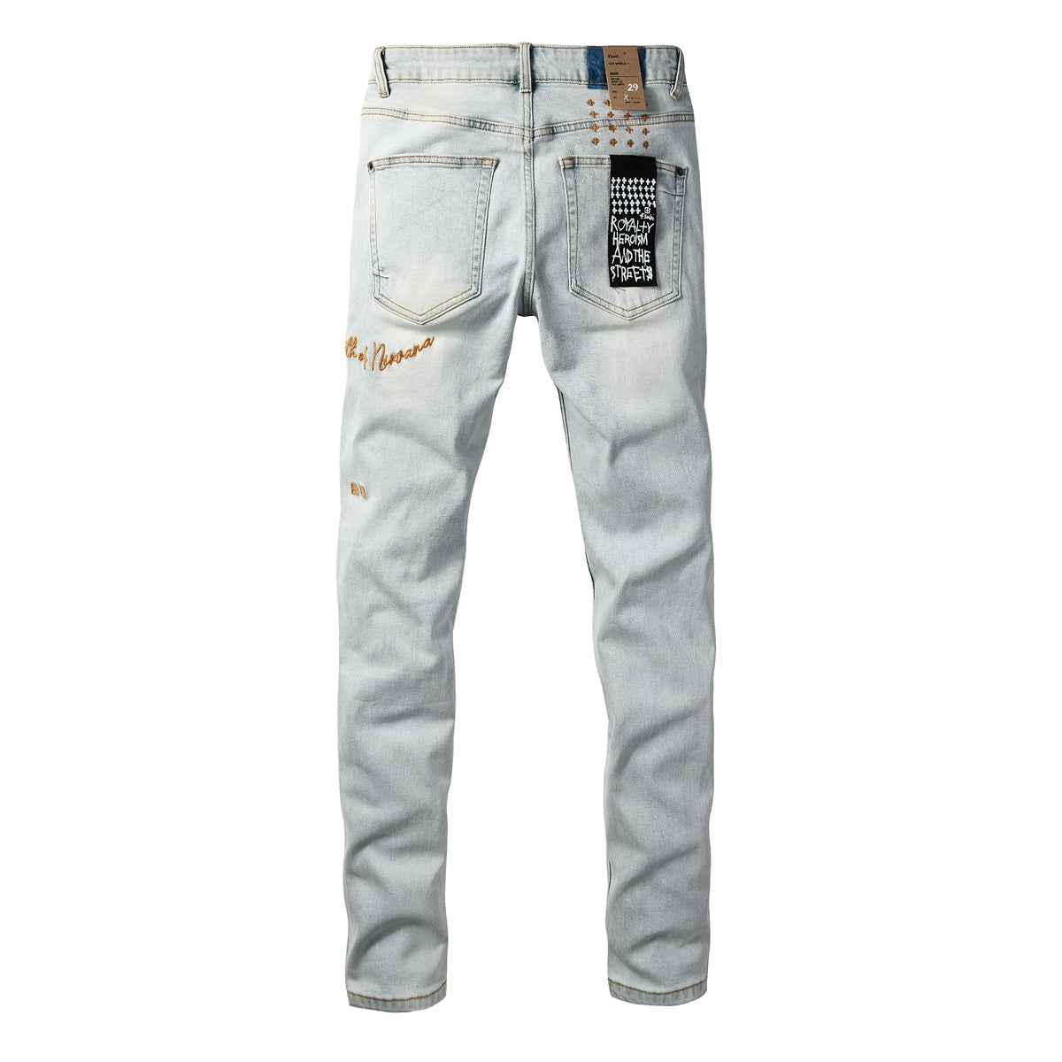 Ksubi Slim fit jeans light blue