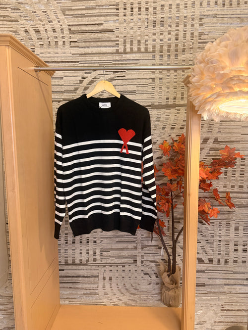A Heart sweater