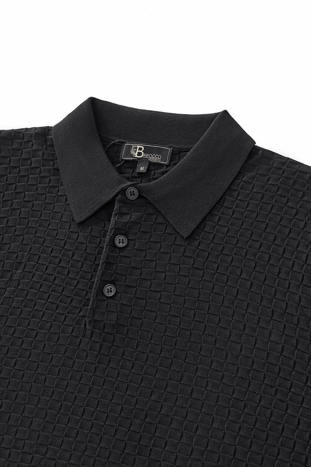 PRIMEKNIT BUTTON POLO IVORY