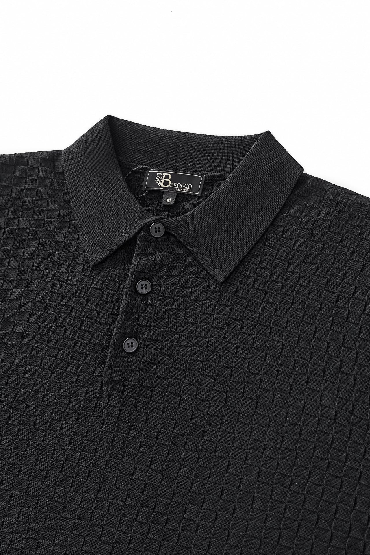 PRIMEKNIT BUTTON POLO IVORY