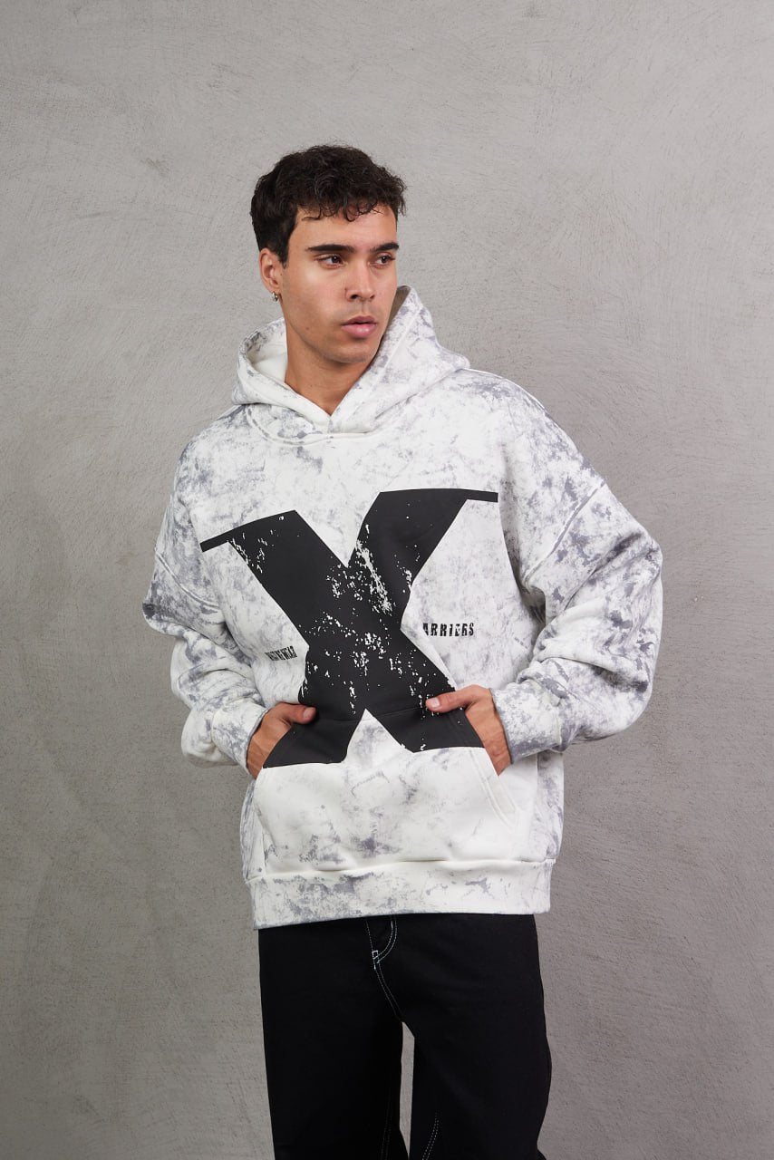Masterboy X Barriers acids washed Hoodie