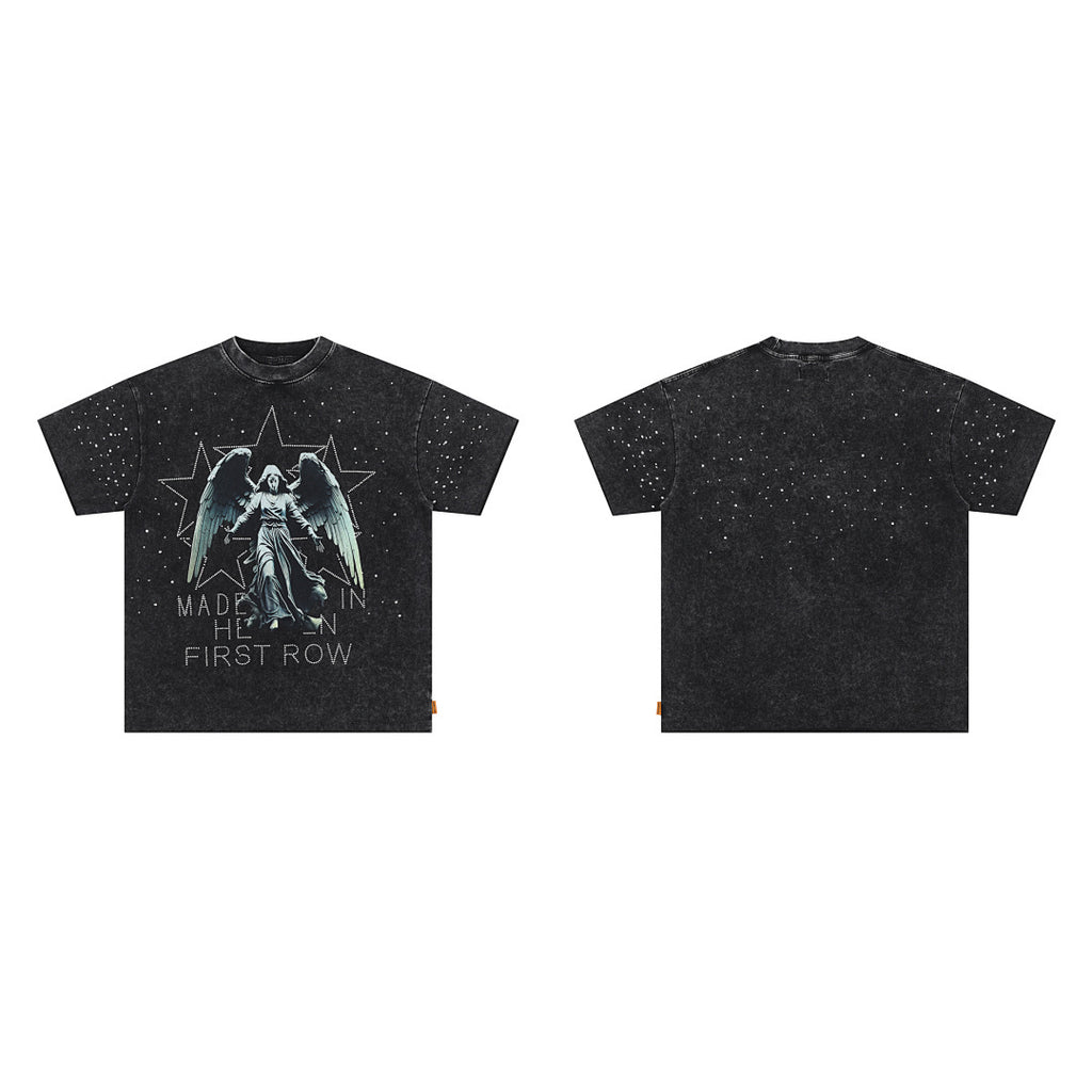 Rhinestone First Row T shirt