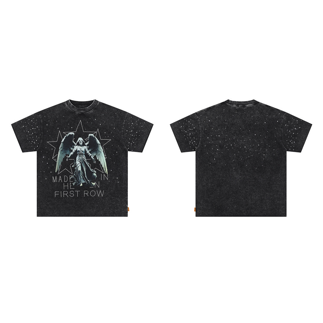 Rhinestone First Row T shirt