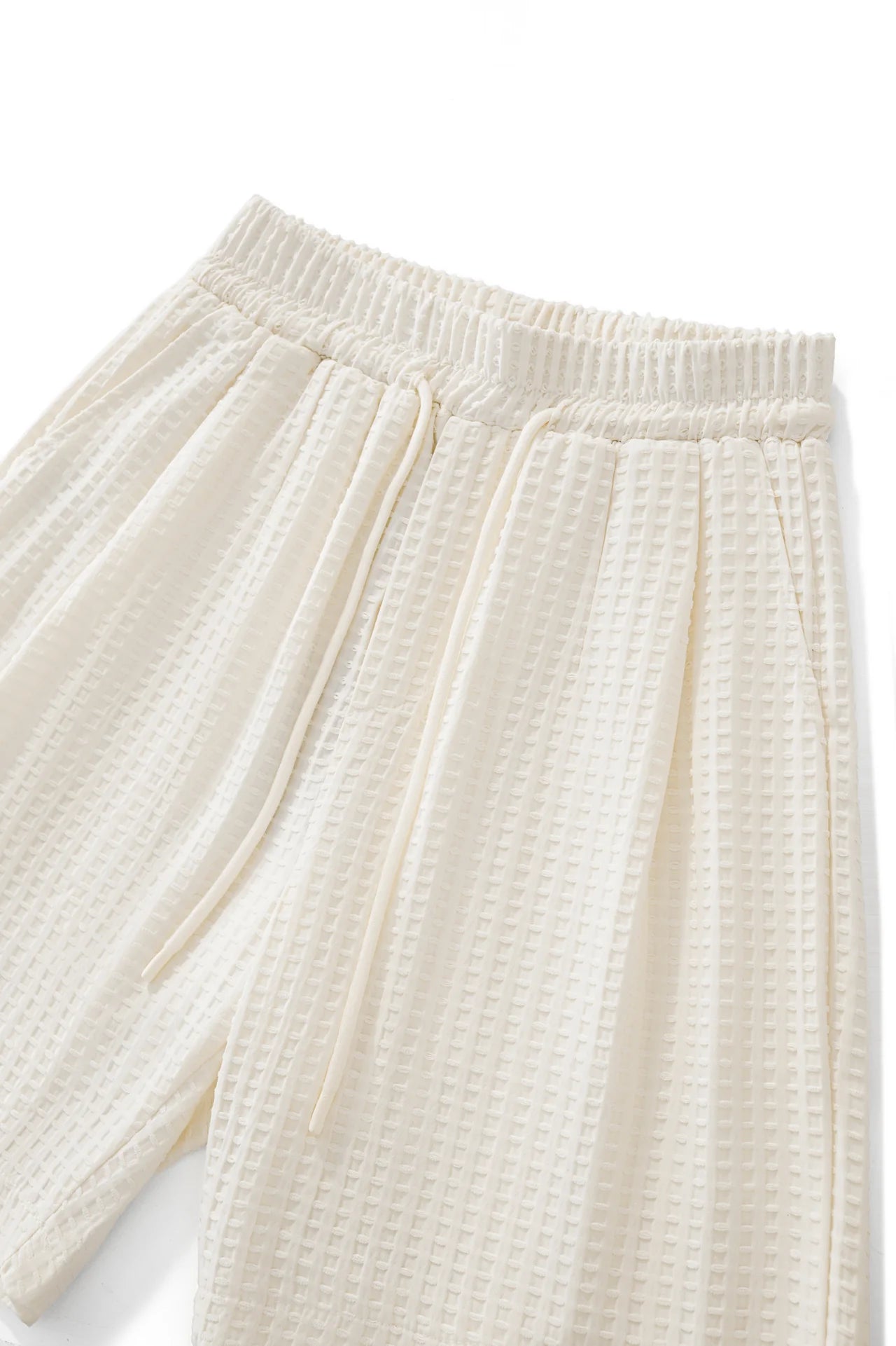 Luxury Summer sets, Waffle Textured. Drift sets shorts and shirt