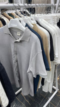Gentle Button up solid color