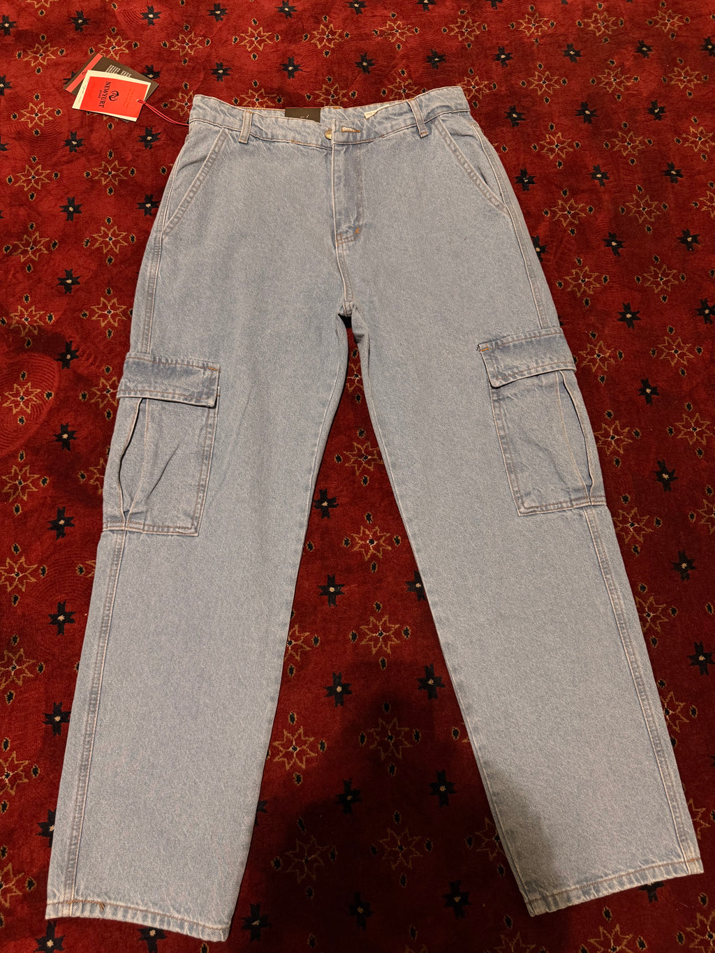 Cargo Denim Jeans