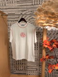 Stone Island T shirt embroidered all around