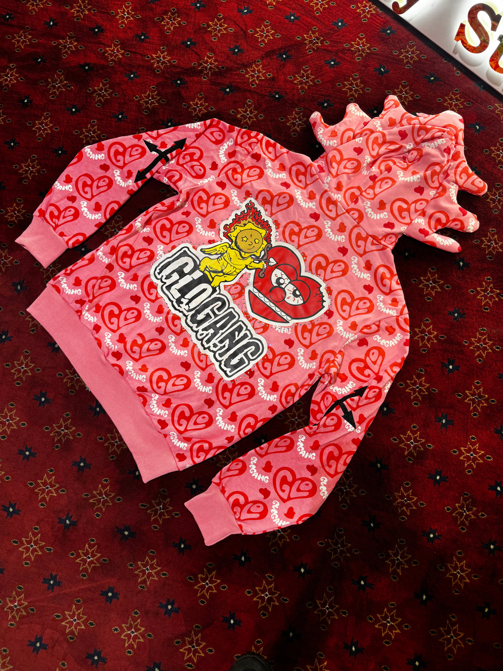 GLOGANG full zip hoodie