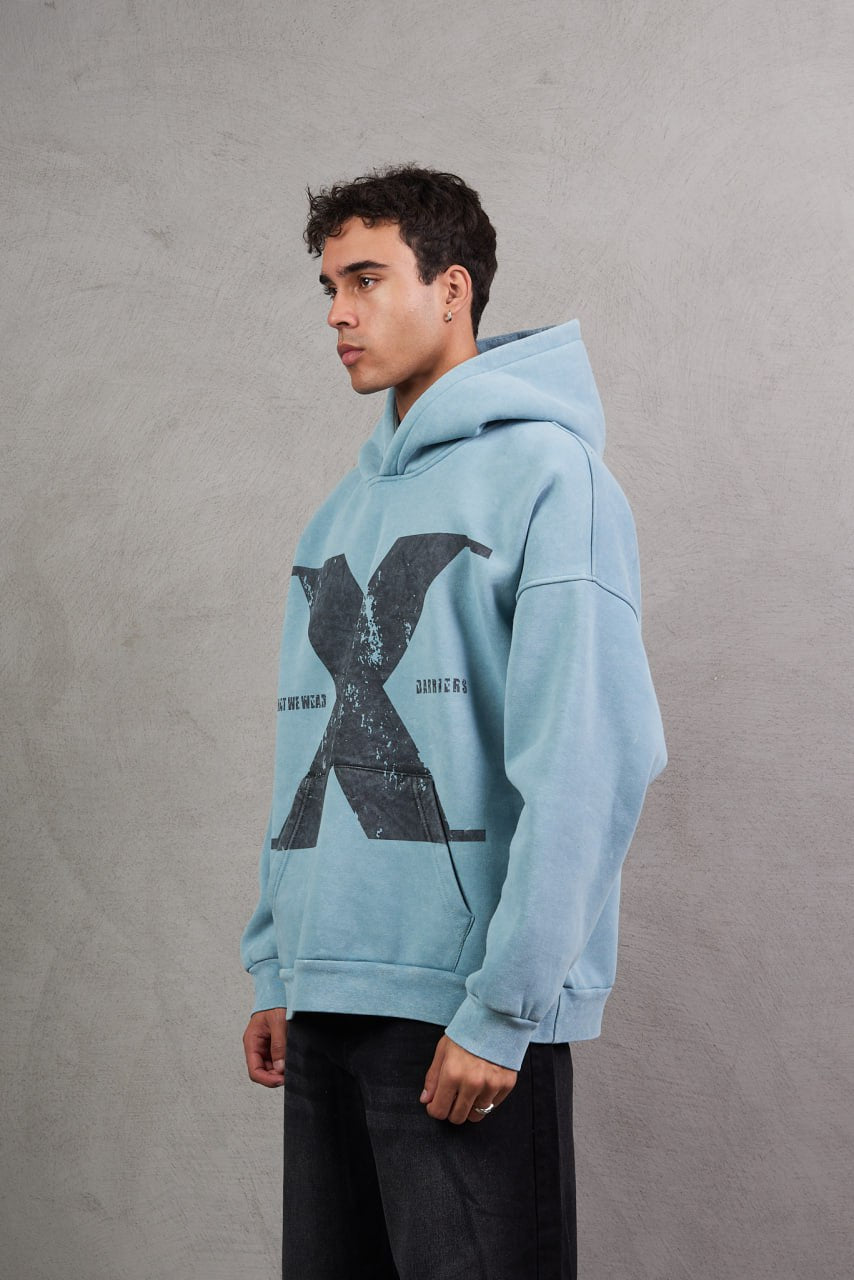 Masterboy X Barriers acids washed Hoodie