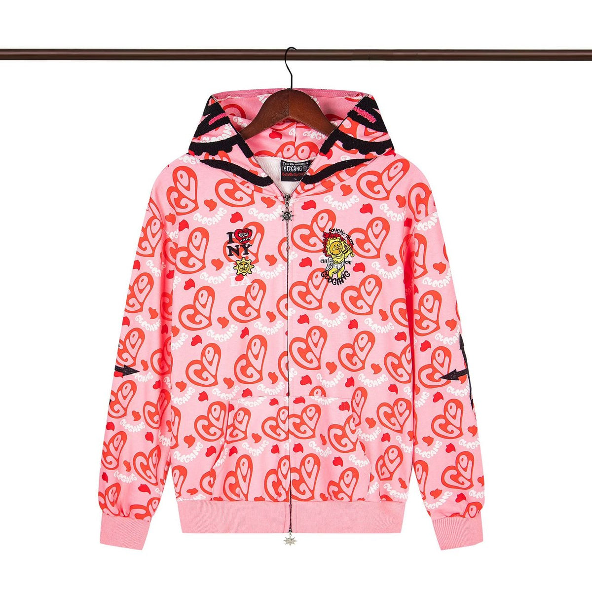 GLOGANG full zip hoodie