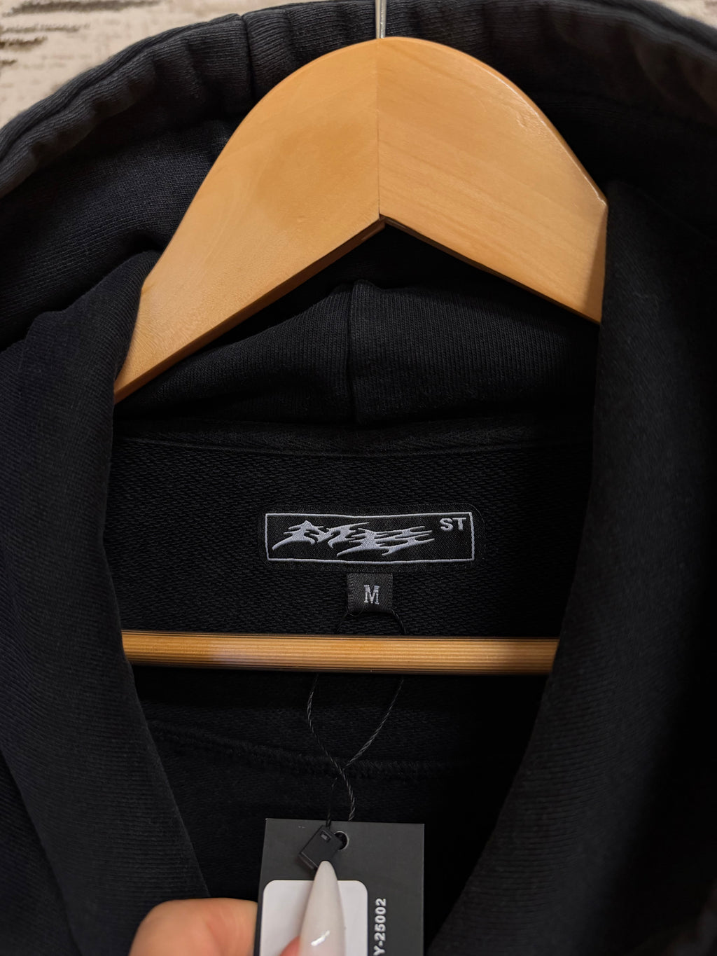 Masterboy x Allah Embroidery oversized Hoodie