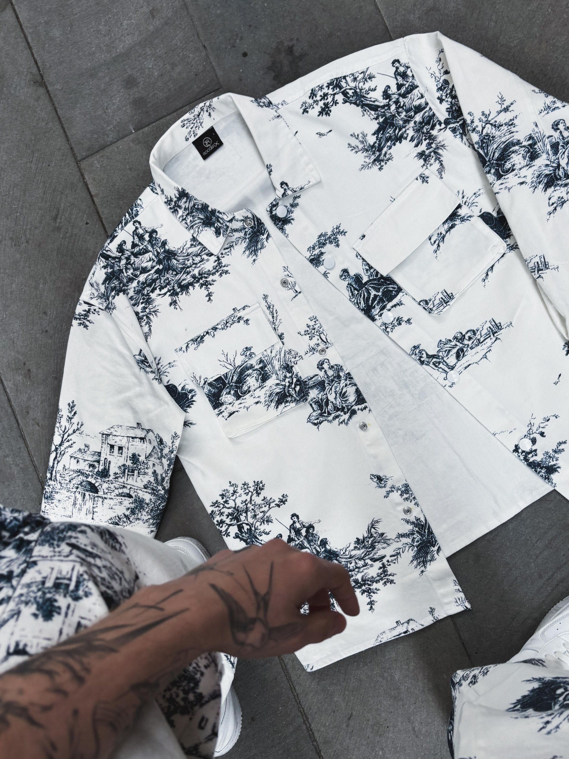 RocQer Denim Outfit