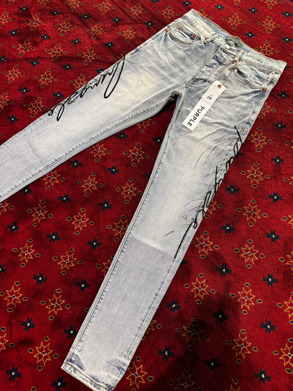 Purple Jeans Slim Jeans