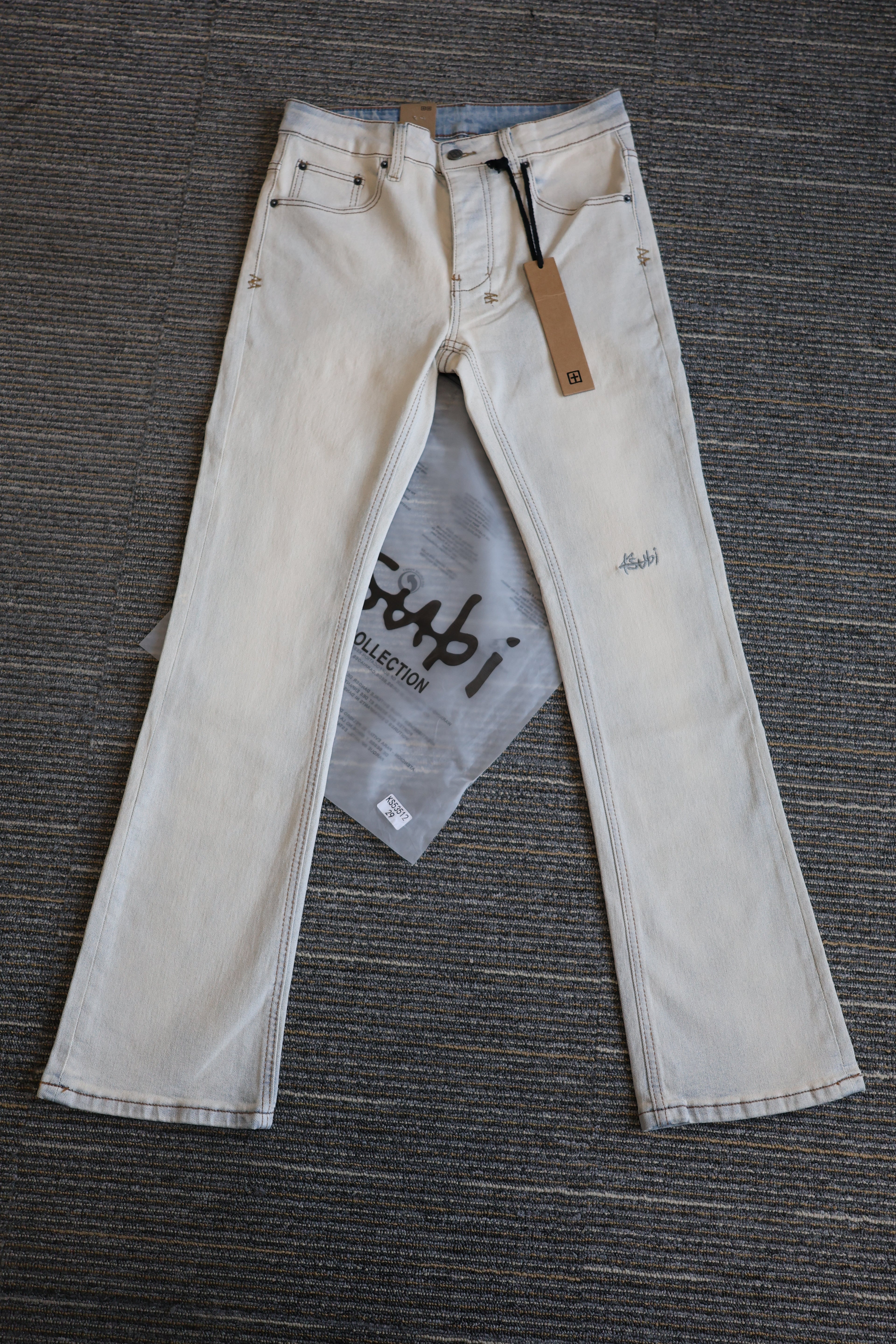 Ksubi Flare jeans light blue