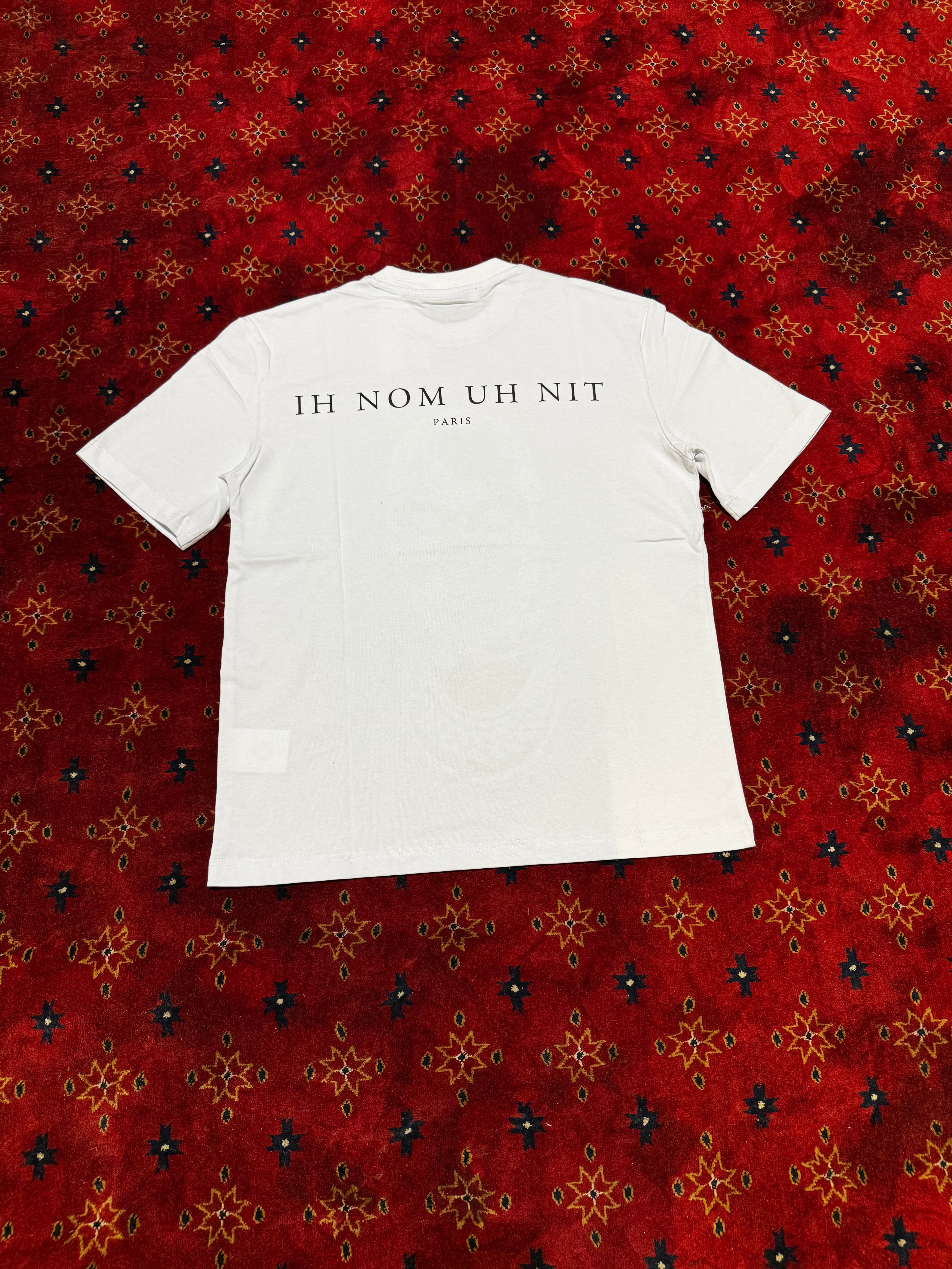 IH NOM Black Masked Cotton T shirt