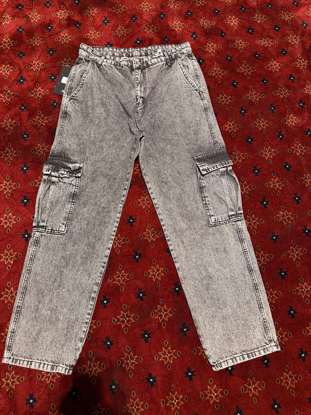 Cargo Denim Jeans