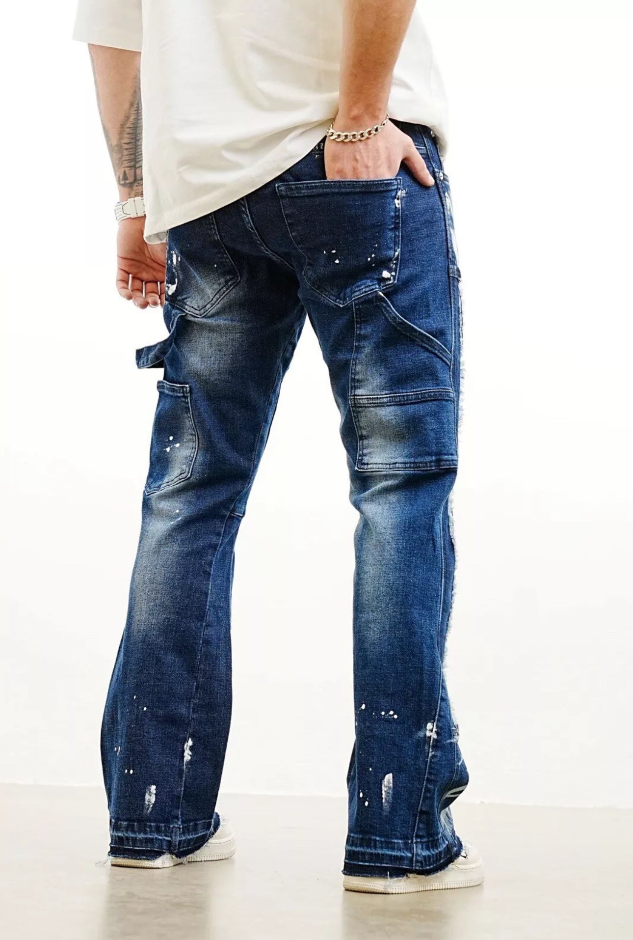 Flared Men jeans