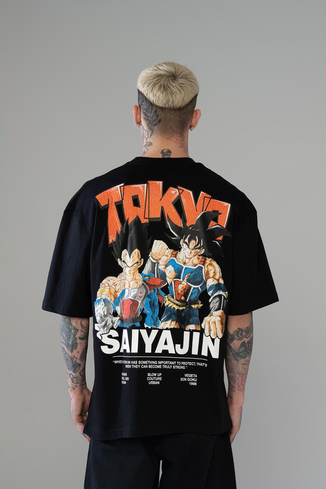 SAIYAN TRANSFORMATIONS T SHIRT