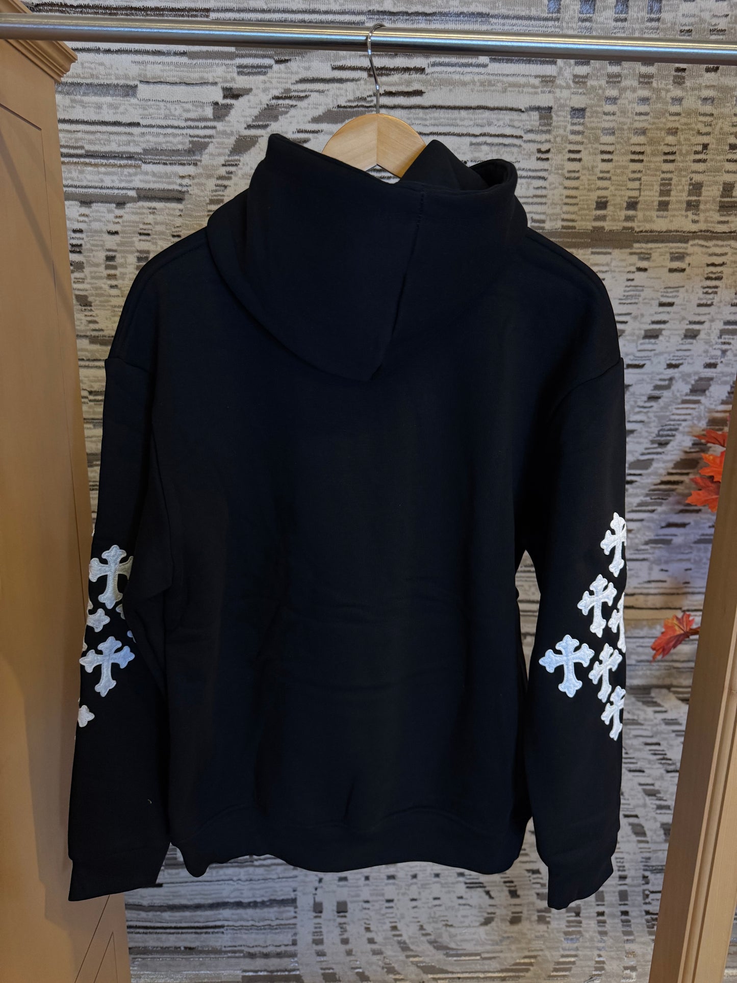 Cross sign hoodie