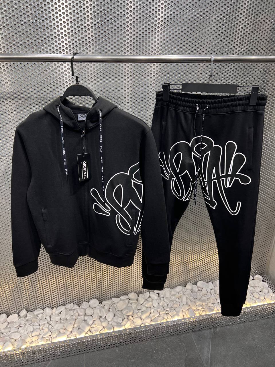 SYNA Zip up tracksuit black