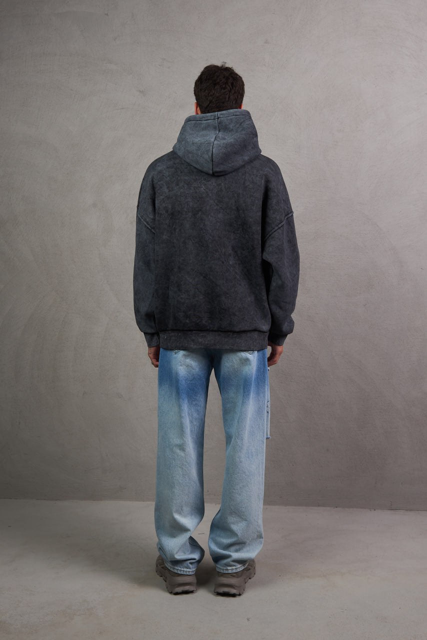 Masterboy X Barriers acids washed Hoodie